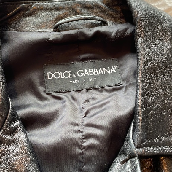 Dolce & Gabbana 100% leather jacket - Picture 3 of 13